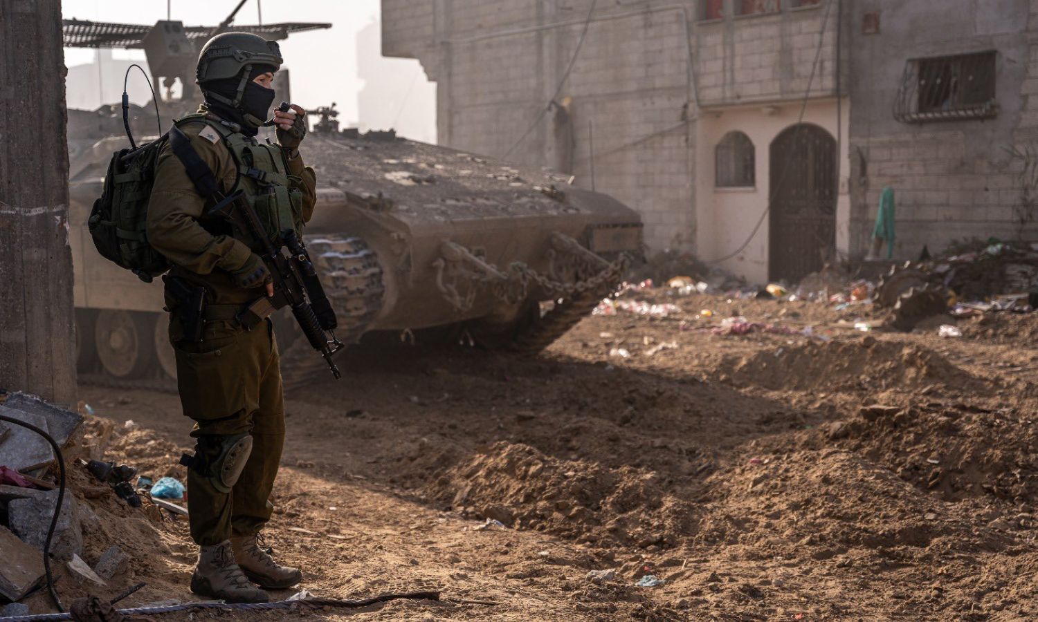 الجيش الإسرائيلي يواصل عملياته العسكرية في غزة- 19 من كانون الثاني 2024 (الجيش الإسرائيلي/ فيس بوك)