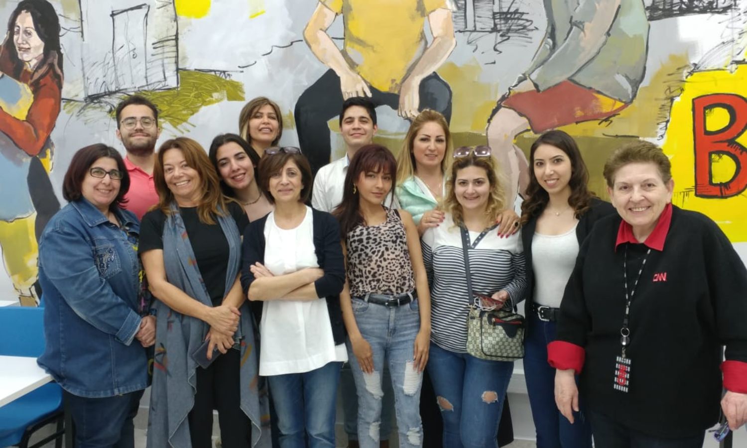 تدريب نساء صحفيات على تغطية الأحداث في لبنان- نيسان 2022 (womeninnews)