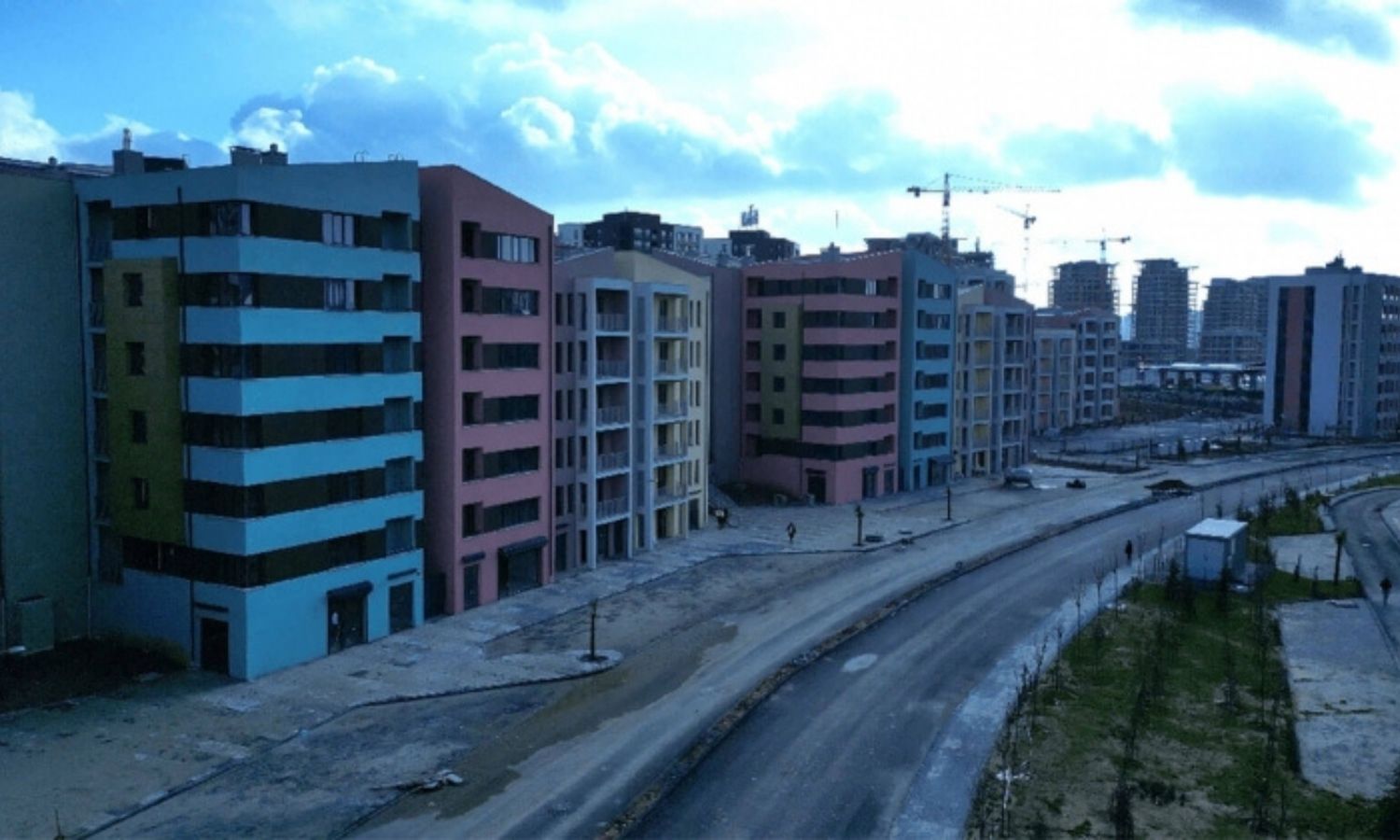 مشروع سكني في مدنية اسطنبول التركية - 11 من كانون الثاني 2024 (AA)