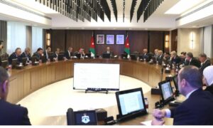 اجتماع مجلس الوزراء الأردني- 7 كانون الأول 2023 (تويتر/ الحساب الرسمي لرئاسة الوزراء في المملكة الأردنية الهاشمية)