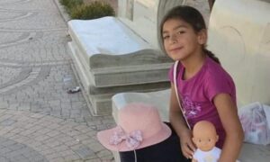 الطفلة السورية غنى مرجمك التي قتلت في مدينة كلّس التركية في نيسان 2023 