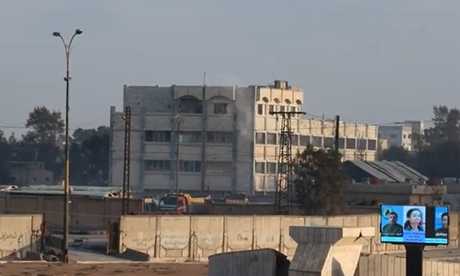 من المواجهات العسكرية التي شهدها سجن "غويران" في محافظة الحسكة- 21 من كانون الثاني 2022 (هاوار)