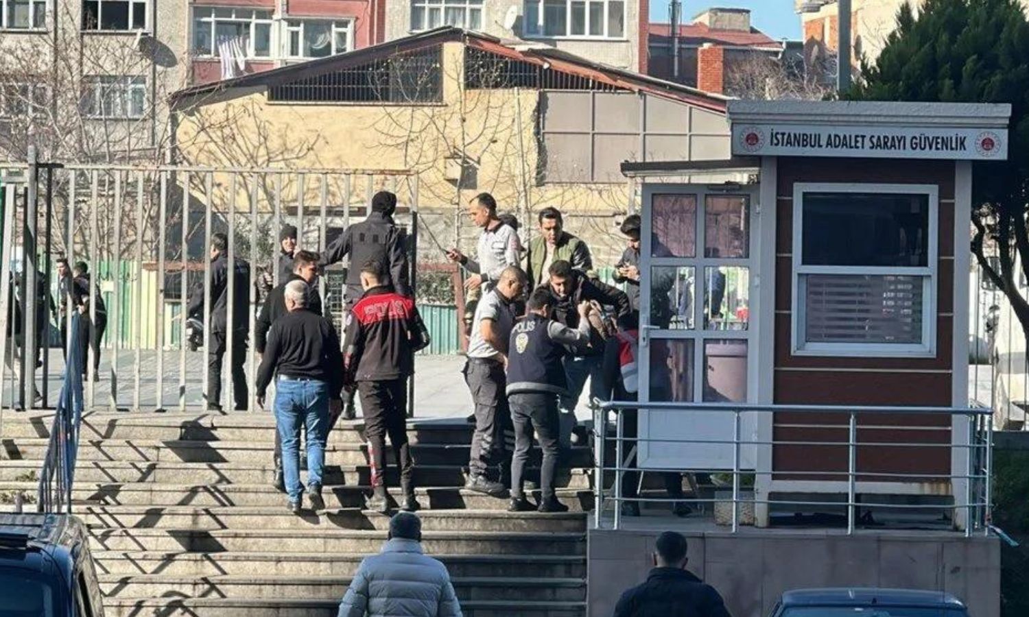 هجوم مسلح على مركز الشرطة في محكمة تشاغلايان -6 من شباط 2024 (NTV)