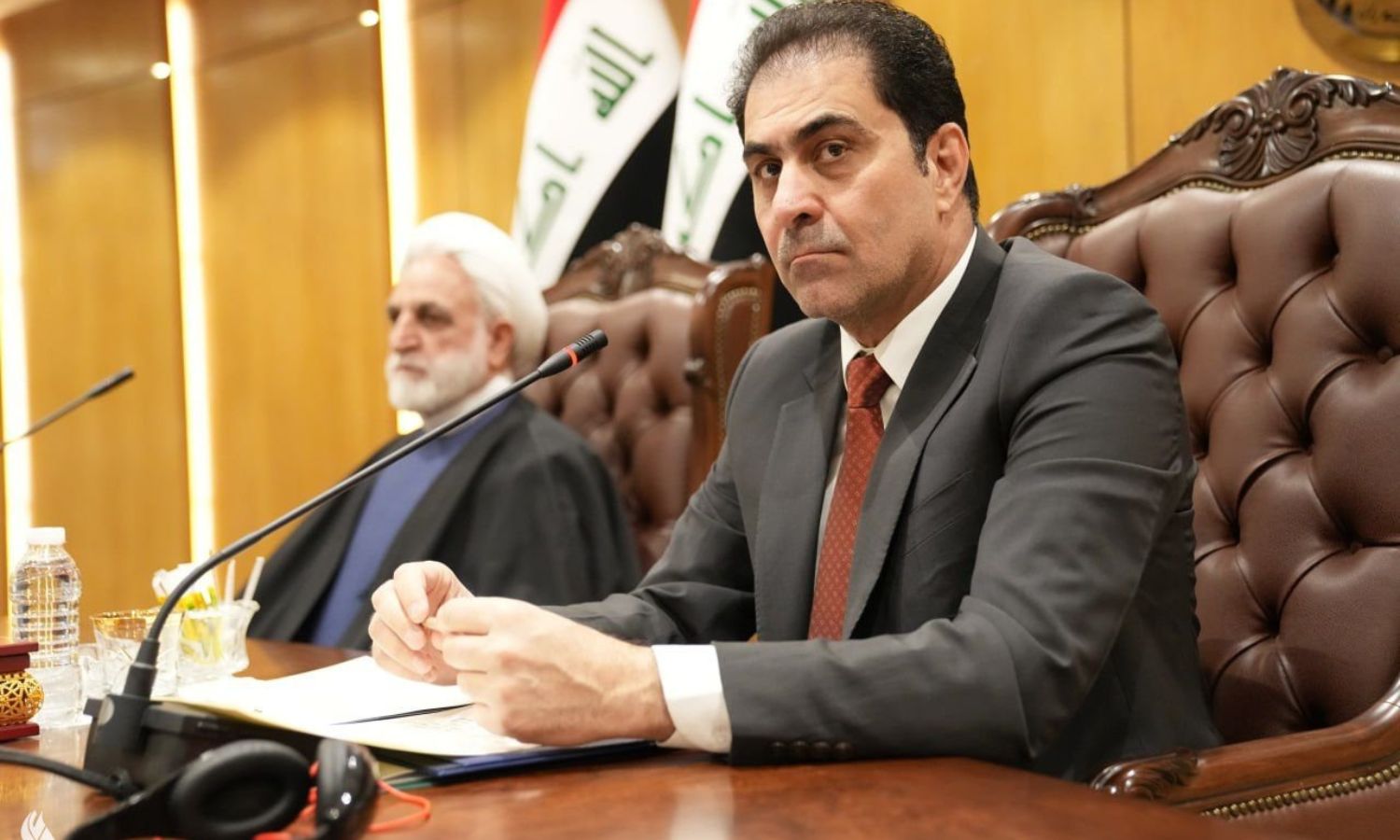 رئيس مجلس النواب العراقي محسن المندلاوي- 14 شباط 2024 (واع)