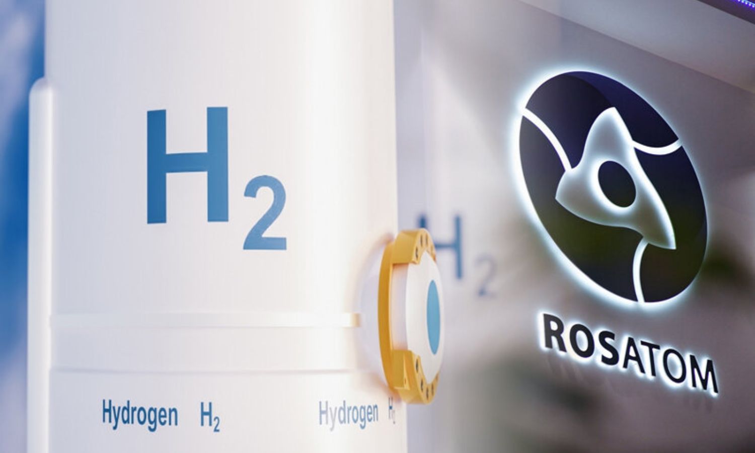 من مشروع أطلقته شركة روساتوم لبناء مجمع لإنتاج الهيدروجين- 14 من شباط 2022 (رساتوم/ إكس)