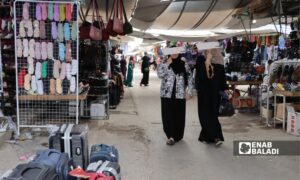 سوق بمدينة القامشلي شمال شرقي سوريا - تموز 2023 (عنب بلدي/ ريتا أحمد)