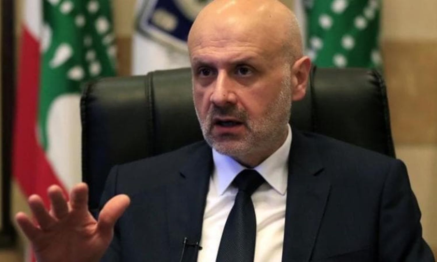وزير الداخلية في حكومة تصريف الأعمال اللبنانية بسام مولوي (MTV)