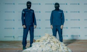 شحنة من المخدرات أعلنت السلطات السعودية عن ضبطتها ضمن شحنة تجارية- 18 من نيسان 2024 (هيئة الزكاة والضريبة والجمارك السعودية)