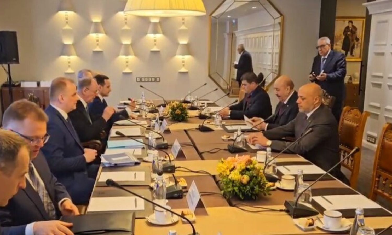 من لقاء علي مملوك مع سكرتير مجلس الأمن الروسي في موسكو- 22 من نيسان 2024 (روسيا اليوم)
