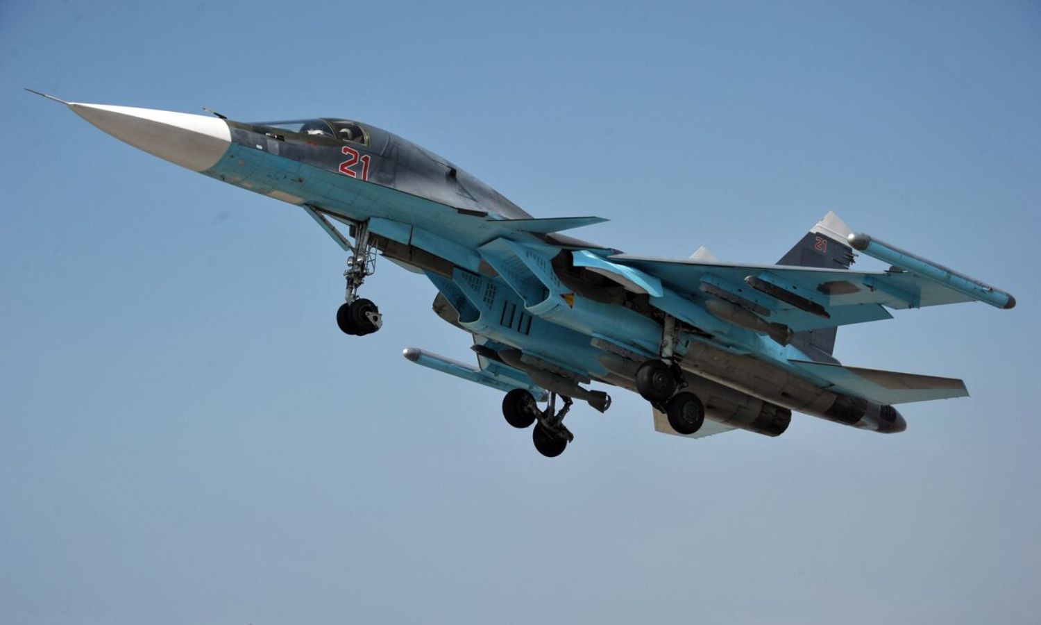 طائرة حربية روسية في سماء سوريا (ريا نوفوستي)