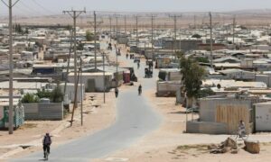 مدينة المفرق الأردنية حيث يقيم لاجئون سوريون- 17 من أيار 2021 (رويترز)
