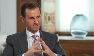 الأسد يجري مقابلة مصورة ركزت على قضايا تهم روسيا متجاهلًا الوضع الداخلي لسوريا- 3 من آذار 2024 (رئاسة الجمهورية لقطة شاشة)