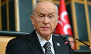 زعيم حزب "الحركة القومية" التركي دولت بهشلي - 28 من أيار 2024 (AA)