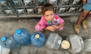 يعاني الأطفال في غزة من خطر الجوع وفق التحذيرات الأممية- حزيران 2024 (أونروا)