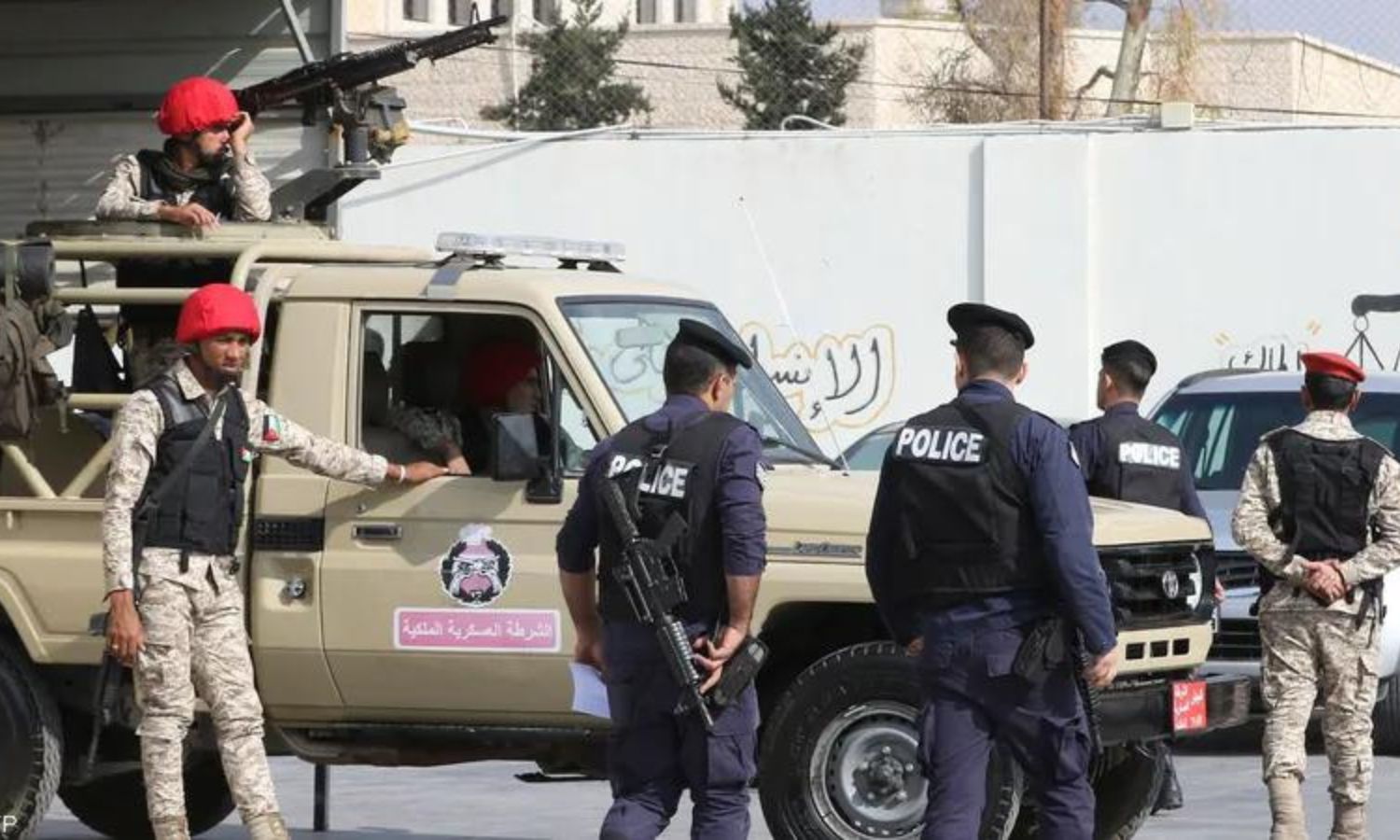 عناصر من الأمن العام الأردني- عام 2023 (قناة المملكة)