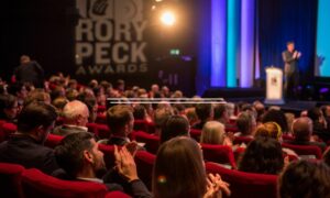 من حفل توزيع جوائز "روري بيك" في لندن- عام 2023 (Rory Peck)