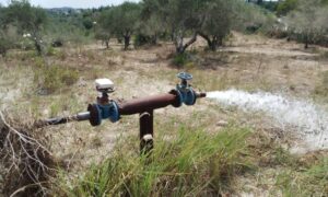 مضخة مياه لري الأراضي الزراعية في مدينة اللاذقية - 23 من حزيران 2024 (محافظة اللاذقية)