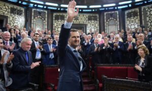 الأسد في البرلمان 2016 (نيويورك تايمز)