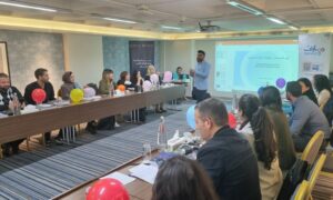 خلال ورشة تدريبية حول أسس ومبادئ التغطية الإعلامية لقضايا الأمن في لبنان- نيسان 2024 (مهارات)