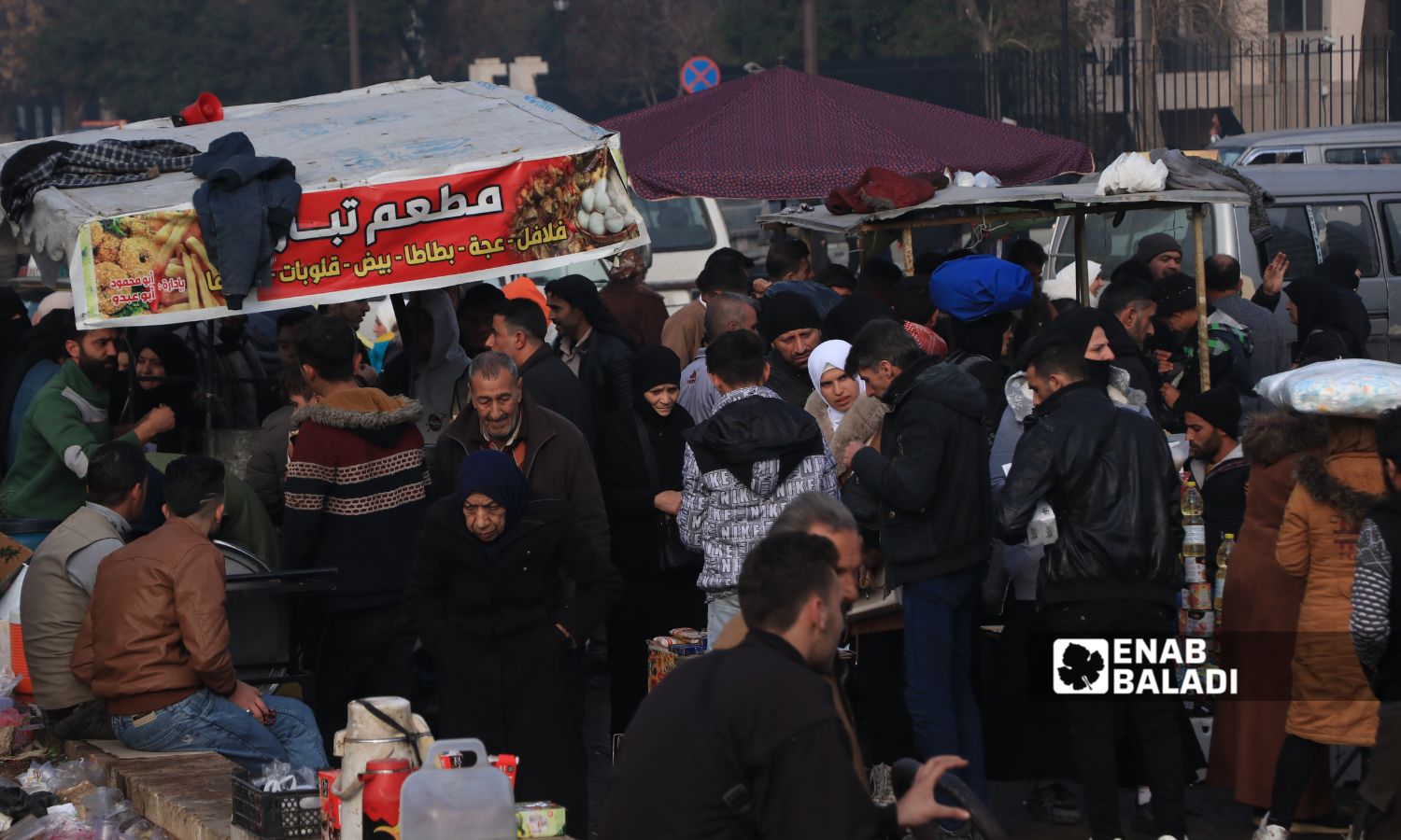 سوق حي باب جنين بمدينة حلب - 15 كانون الأول 2024 (عنب بلدي/ وليد الإدلبي)