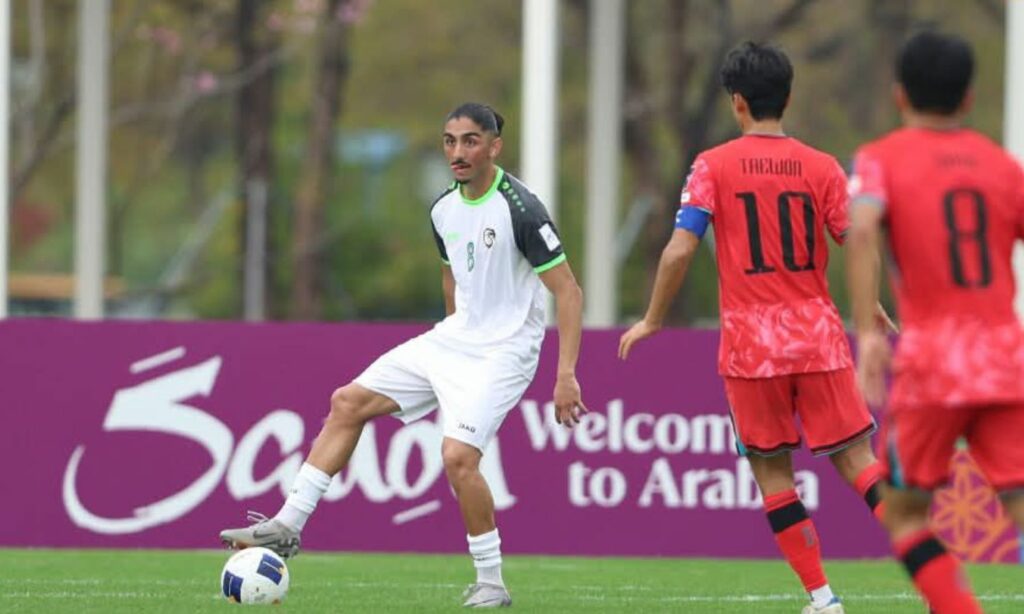 من مباراة المنتخب السوري أمام كوريا الجنوبية في كأس آسيا- 14 من شباط 2025 (الاتحاد السوري)