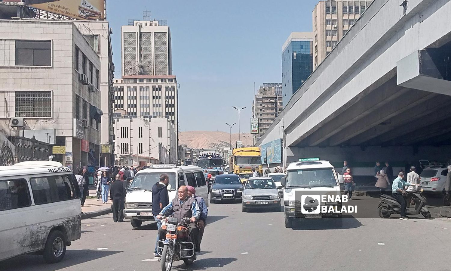 شارع الثورة في دمشق-16 نيسان 2025 ( مارينا مرهج- عنب بلدي)