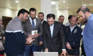 وزير الاتصالات وتقانة المعلومات السيد عبد السلام هيكل يشارك في فعاليات ملتقى الذكاء الاصطناعي - 15 نيسان 2025 (وزارة الاتصالات)