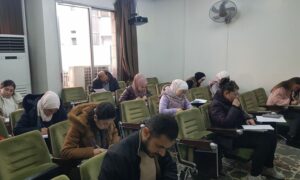 امتحانات طلاب السنة الأولى لماجستير التخطيط الاقتصادي والاجتماعي - دمشق 13 كانون الثاني 2025 (معهد التخطيط الاقتصادي والاجتماعي/ فيس بوك)