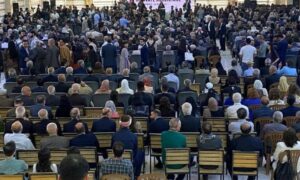 فعاليات مؤتمر وحدة الصف الكردي في مدينة القامشلي شمال شرقي سوريا - 26 نيسان 2025 (هاور)