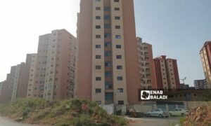 أبنية سكنية في منطقة السكن الشبابي بمحافظة طرطوس 8 آذار- 2025(عنب بلدي / زينب ضوا)