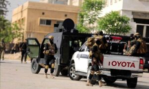 قوات الأمن العام تداهم موقعًا لتنظيم "الدولة" في مدينة حلب - 17 من أيار 2025 (وزارة الداخلية السورية)