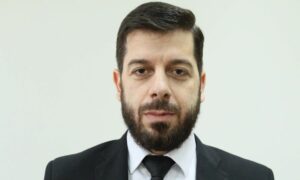 قائد الأمن الداخلي في السويداء أحمد الدالاتي 25 أيار 2025 (وزارة الداخلية السورية/تلجرام)