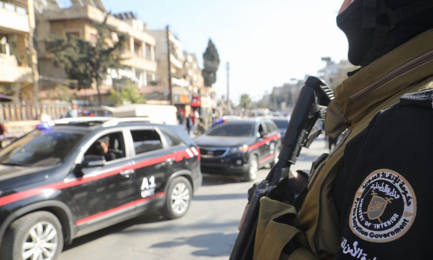 عناصر من الأمن العام في مدينة حلب - 6 آذار 2025 (محافظة حلب)