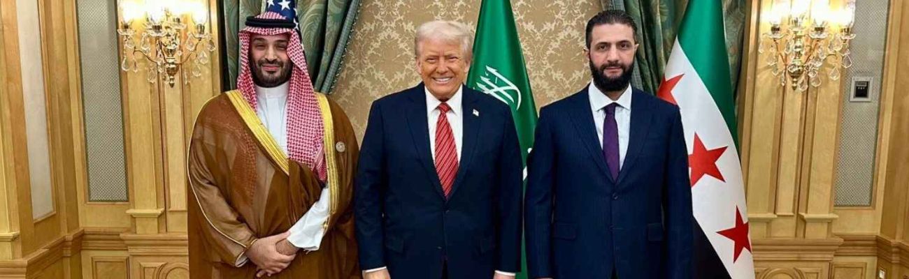 بعد زيارة ترامب للشرق والأوسط ولقاءه بالشرع فإن محور سني بقيادة السعودية يتشكل 14 من أيار 2025 (الخدمة الصحفية للبيت الأبيض/ إكس)