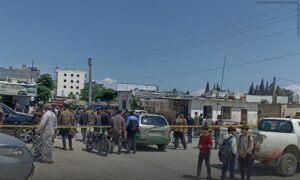 الأمن العام يحقق بمقتل ثلاثة أشخاص على يد مجهولين بمدينة أعزاز شمالي حلب - 7 أيار 2025 (مكتب أعزاز الإعلامي)