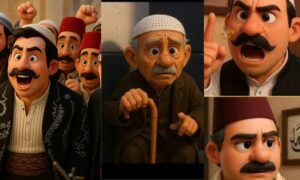 مشاهد درامية من مسلسل باب الحارة صنعت عبر الذكاء الاصطناعي(متداول/انستغرام)