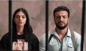 طلال مارديني ويارا قاسم في لقطة من مسلسل 