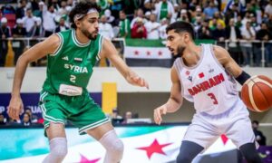 منتخب سوريا يتأهل إلى كأس آسيا عقب فوزه على البحرين- 24 شباط 2025 (الاتحاد السوري لكرة السلة)
