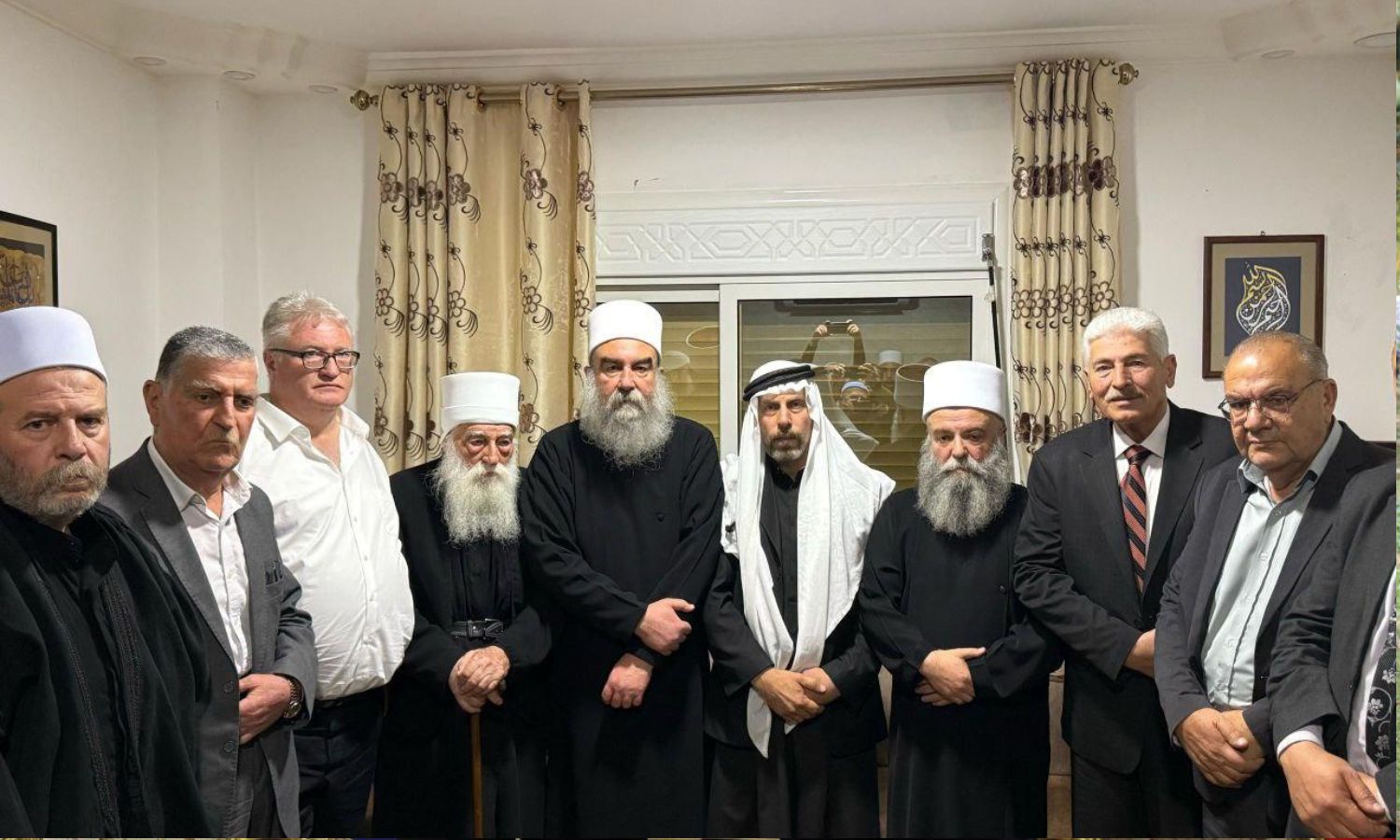 مشيخة عقل طائفة المسلمين الموحدين الدروز ووجهاء الطائفة - 1 أيار 2025 (محافظة السويداء/ تليجرام)