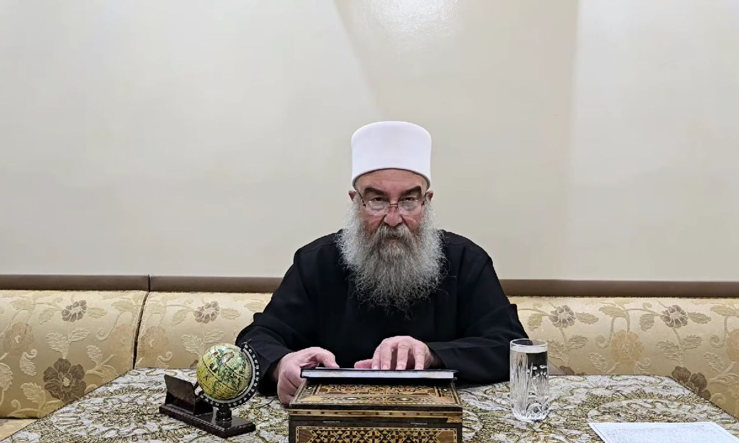 الرئيس الروحي لطائفة الموحدون الدروز- 29 من نيسان 2025 (الرئاسة الروحية للطائفة الدرزية)