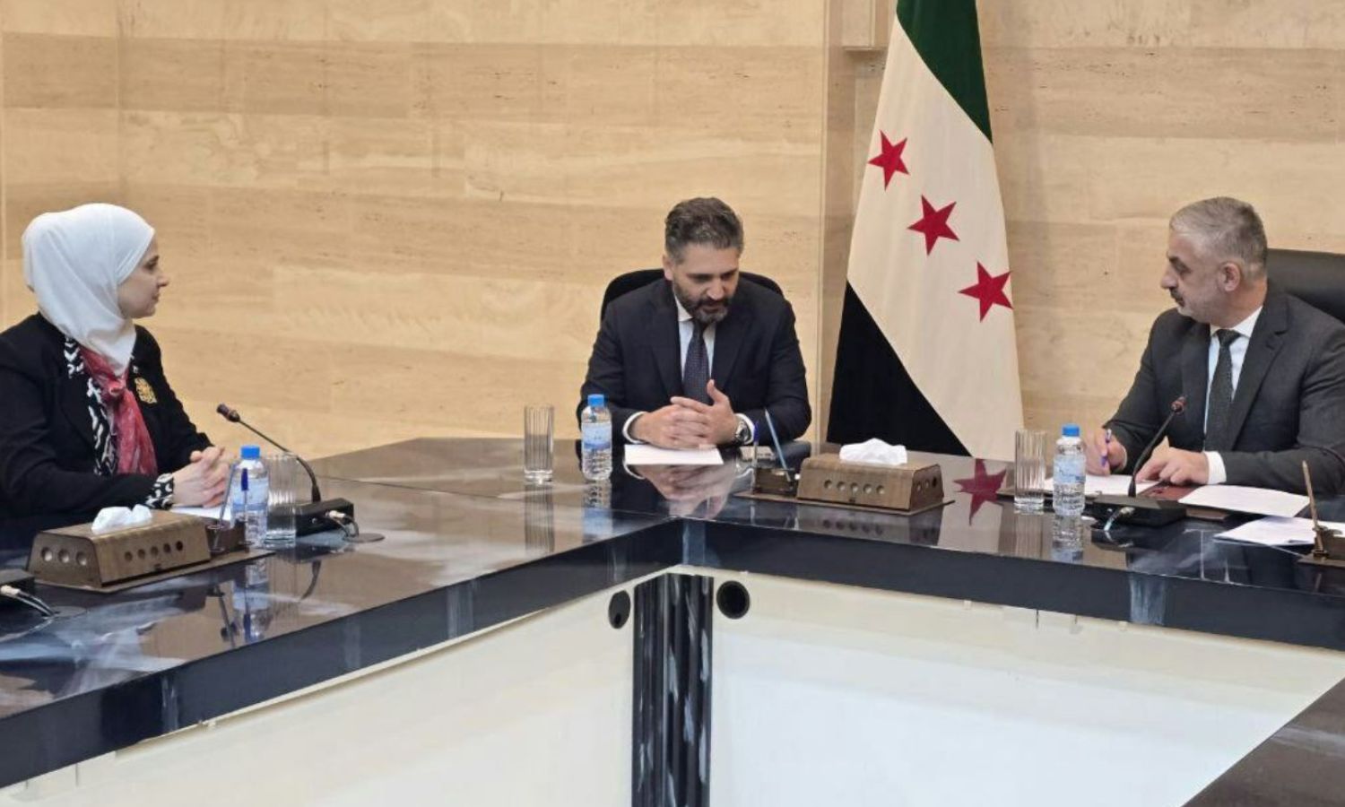 الأمين العام لرئاسة الجمهورية لشؤون مجلس الوزراء في اجتماع مع وزير الثقافة- 26 من أيار 2025 (الأمانة العامة لرئاسة الجمهورية)