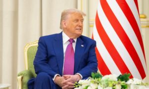 الرئيس الأمريكي دونالد ترامب في المملكة العربية السعودية - 13 أيار 2025 (واس)