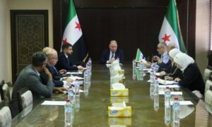 وزير المالية السوري يلتقي بمجلس إدارة "سوق دمشق للأوراق المالية"- 30 حزيران 2025 (وزارة المالية)