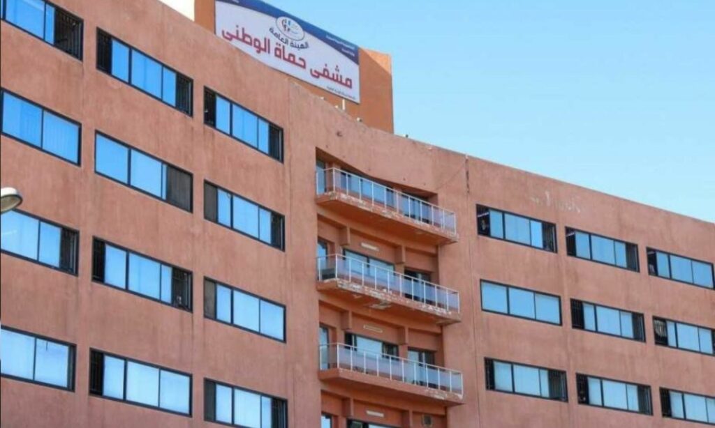 مستشفى حماة الوطني 29 حزيران 2025 (الإخبارية السورية)