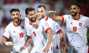 تأهل منتخب الأردن إلى نهائيات كأس العالم 2026 للمرة الأولى في تاريخه - 5 حزيران 2025 (الاتحاد الأردني لكرة القدم)
