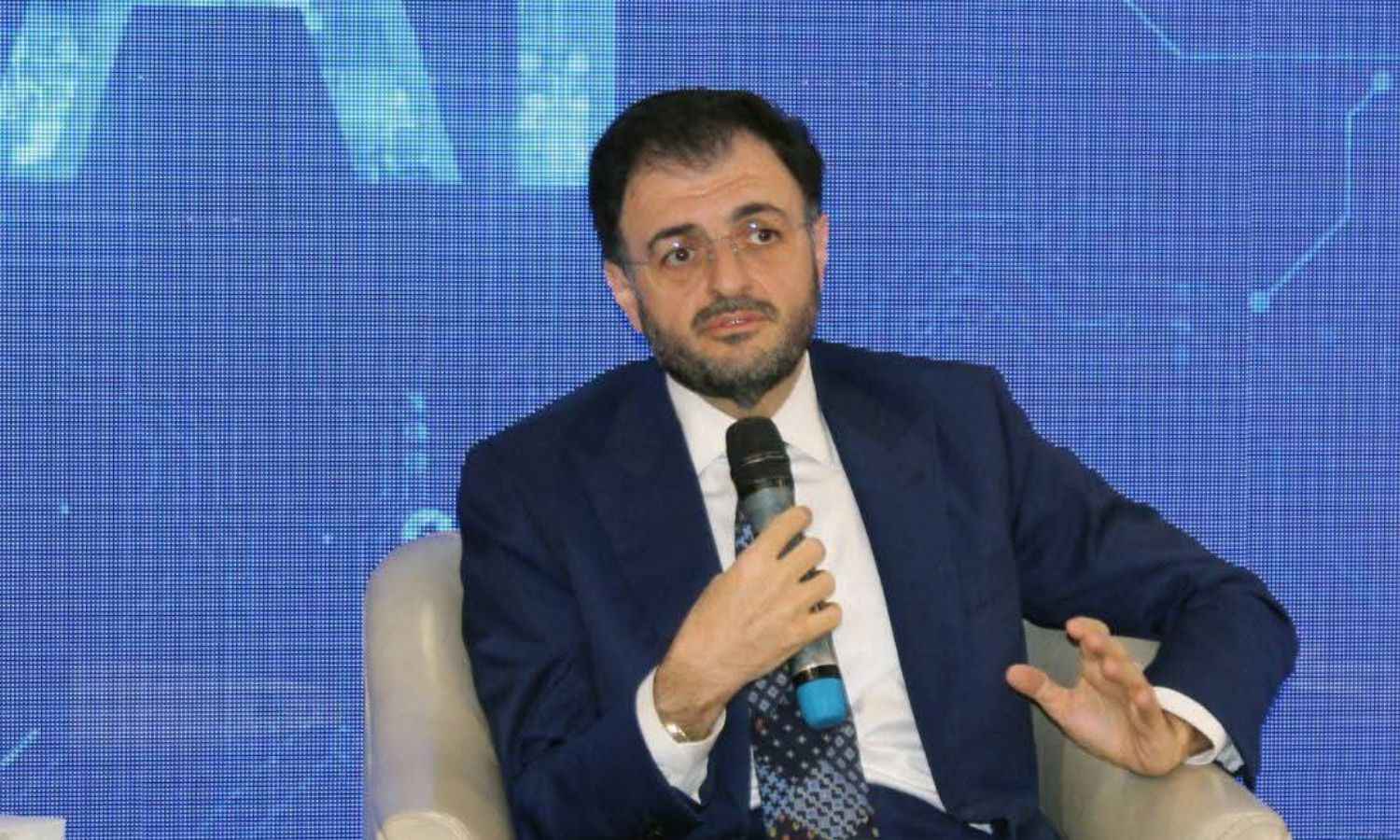 وزير الاتصالات عبد السلام هيكل يعتبر إنشاء تحالف حاضنات ومسرعات للأعمال سورية خطوة نحو استعادة شخصية سوريا - ١٧ أيار ٢٠٢٥ (وزارة الاتصالات وتقانة المعلومات/ فيسبوك)
