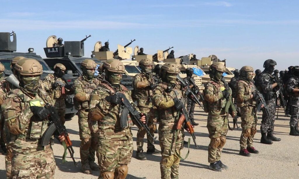 عناصر قوى "الأمن الداخلي" التابعة لـ"الإدارة الذاتية" شمال شرقي سوريا - 4 شباط 2025 (SDF)
