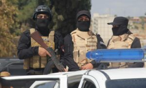 انتشار القوى الأمنية في مدينة إدلب - 26 نيسان 2025 (وزارة الداخلية)
