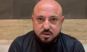 وسيم الأسد يظهر بفيديو على صفحته الشخصية في فيسبوك بعد حرائق الساحل السوري - 10 تموز 2024 (وسيم الأسد/فيسبوك)