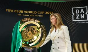 ليلى بيريرا، الرئيسة الوحيدة للفرق الـ32 المشاركة في كأس العالم للأندية 2025 (موقع فيفا)
